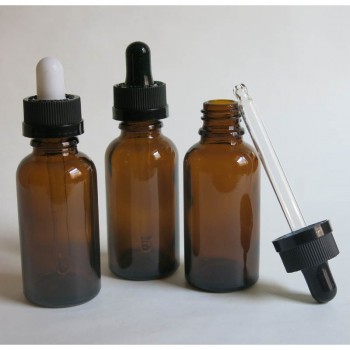 Cam Şişe Damlalıklı Amber renkli 50ml 10 adet Cam Şişe Damlalıklı Amber renkli 50ml 10 adet